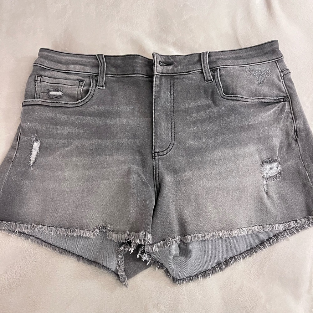 Kut from the Kloth Gray High Waist Women's Shorts